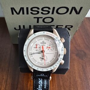 Swatch X Omega Moonswatch Mission To The Jupiter Watch